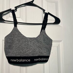 New Balance Women's Gray Sports Bra